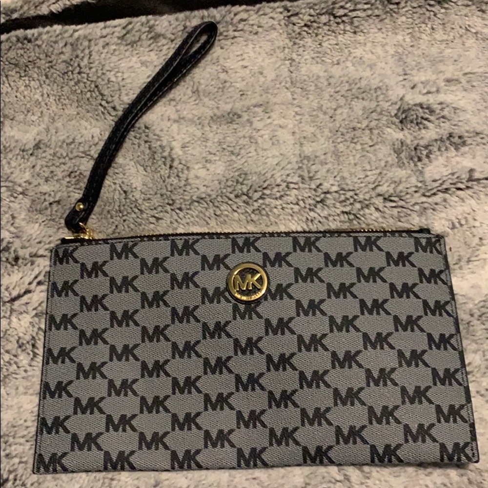 Authentic MK Wristlet